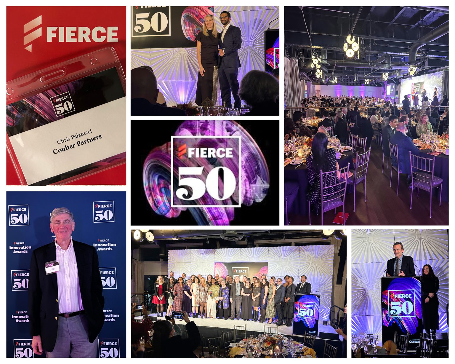Coulter Partners at the Fierce 50 Awards Gala 2025!