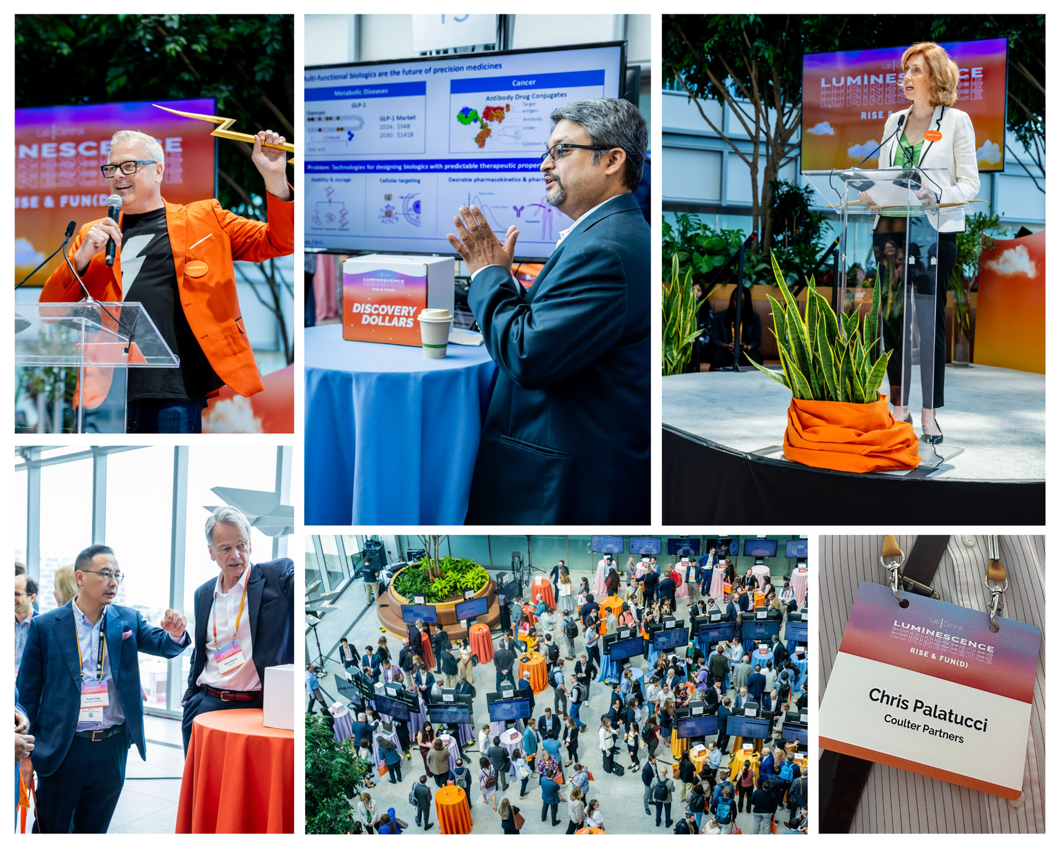 Coulter Partners attends LabCentral's Luminescence: Rise & Fund event in Boston, MA